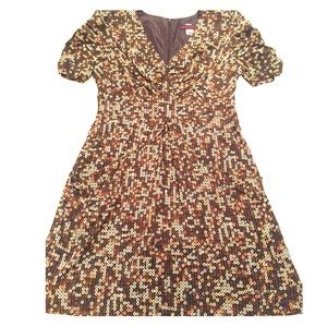 Miss Sixty Print Dress with Pockets